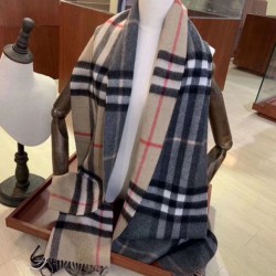Fake Burberry Classic check Cashmere Shawl 30 x 250 Replica