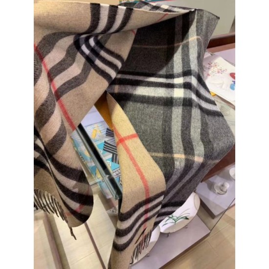 Fake Burberry Classic check Cashmere Shawl 30 x 250 Replica