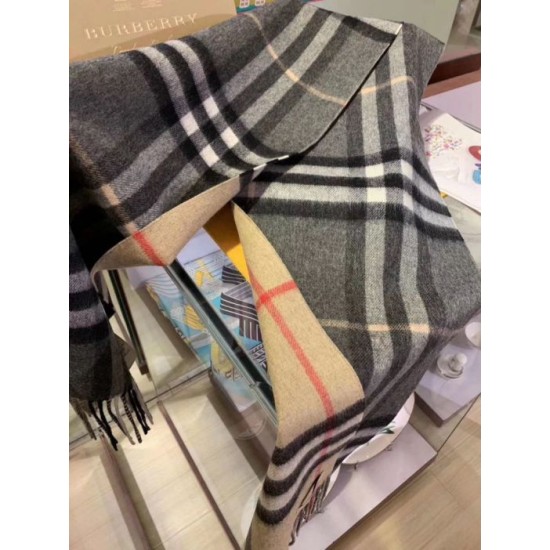 Fake Burberry Classic check Cashmere Shawl 30 x 250 Replica