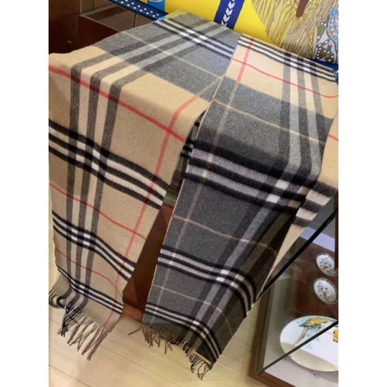 Fake Burberry Classic check Cashmere Shawl 30 x 250 Replica