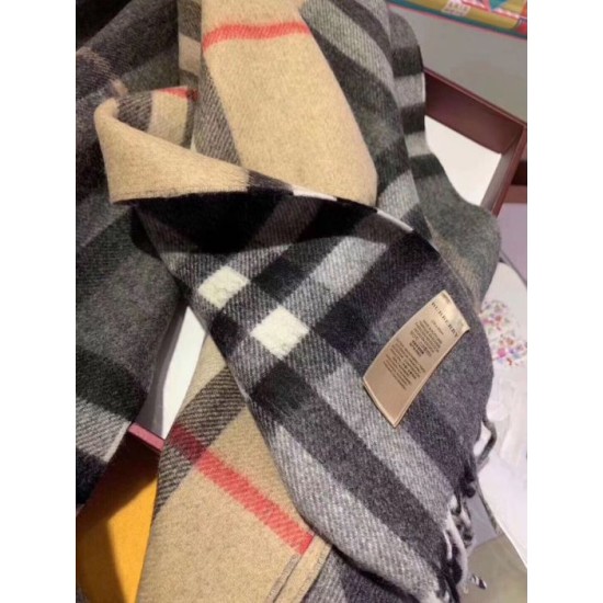 Fake Burberry Classic check Cashmere Shawl 30 x 250 Replica