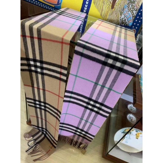 Fake Burberry Classic check Cashmere Shawl 30 x 250 Replica