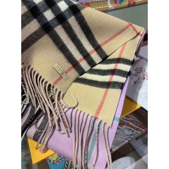 Fake Burberry Classic check Cashmere Shawl 30 x 250 Replica