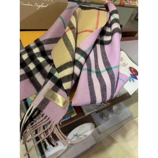 Fake Burberry Classic check Cashmere Shawl 30 x 250 Replica
