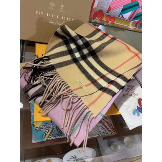 Fake Burberry Classic check Cashmere Shawl 30 x 250 Replica