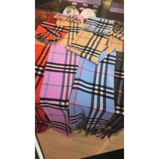 Fake Burberry Classic check Cashmere Shawl 30 x 250 Replica