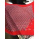Replica Hermes fun horsehead cashmere silk Shawl 140 Red