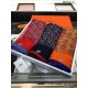 Replica Hermes fun horsehead cashmere silk Shawl 140 Red