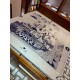 Fake Hermes Cashmere silk Shawl 140 Beige Replica