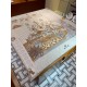 Replica Hermes Cashmere silk Shawl 140 Off-white