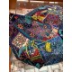 Replica Hermes Cashmere silk Shawl 140 Navy Blue