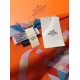 Fake Hermes extended cashmere silk square Shawl 140cm Orange Replica