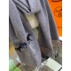 Replica Hermes Wide Horses cashmere scarf 32 x 180 Gray
