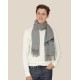 Replica Hermes Wide Horses cashmere scarf 32 x 180 Gray