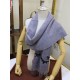 Replica Hermes Wide Horses cashmere scarf 32 x 180 Gray