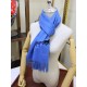 Replica Hermes Wide Horses cashmere scarf 32 x 180 Blue