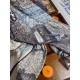 Replica Hermes Cashmere Silk square Shawl 140 Blue