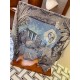 Replica Hermes Cashmere Silk square Shawl 140 Blue