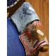 Replica Hermes Cashmere Silk square Shawl 140 Blue