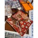 Replica Hermes Cashmere silk square Shawl 140 Orange