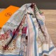 Replica Hermes Cashmere Silk square Shawl 140 Pink