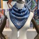 Fake Hermes double-sided Silk Square Scarf 90cm  Replica