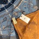 Fake Hermes double-sided Silk Square Scarf 90cm  Replica