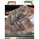 Replica Hermes City of Horses Cashmere Scarf 110 x 200 Khaki