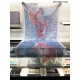 Replica Hermes City of Horses Cashmere Scarf 110 x 200 Pink