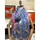Replica Hermes City of Horses Cashmere Scarf 110 x 200 Pink