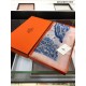 Replica Hermes City of Horses Cashmere Scarf 110 x 200 Pink