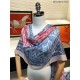 Replica Hermes City of Horses Cashmere Scarf 110 x 200 Pink
