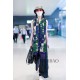 Fake Hermes Carriage Solitaire Cashmere Shawl 110 x 200 Blue Replica