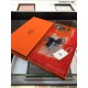 Fake Hermes Carriage Solitaire Cashmere Shawl 110 x 200 Orange Replica