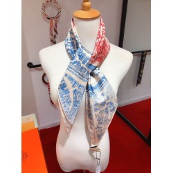 Replica Hermes City of Horses Silk Square Scarf 90cm 